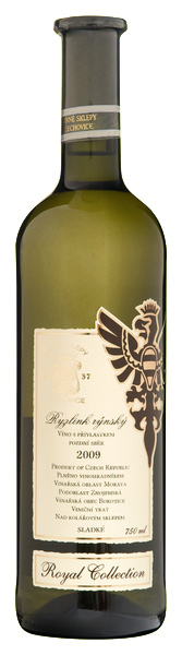 Ryzlink rýnský 0,75 - pozdní sběr - 2009 ROYAL